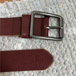 Old Khaki, South African-bought - Men's Brown Genuine Leather Belt
